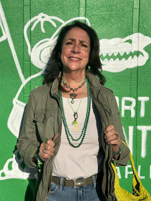 Image Title Naples Scarf Midi - Malachite
