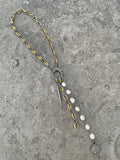Chain and Diamonds Lariat Choker Chain and Diamonds Lariat Choker