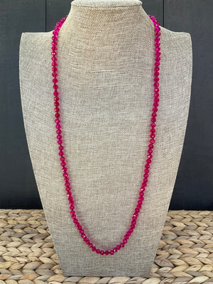 Naples Scarf Midi - Fuchsia Crystal