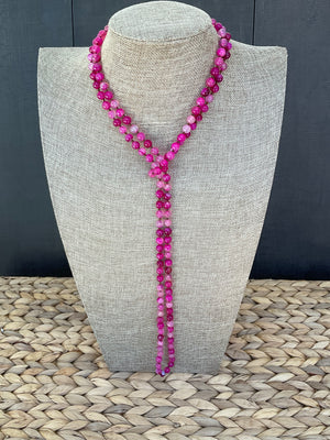 Image Title Naples Scarf - Fuchsia Jade
