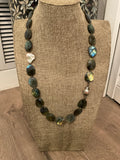 Lab Slice Necklace