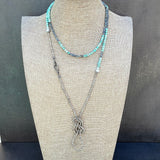 Turquoise Pyrite Simone