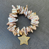 Sunset Pearl Diamond Star Stretch