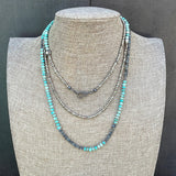 Turquoise Pyrite Simone