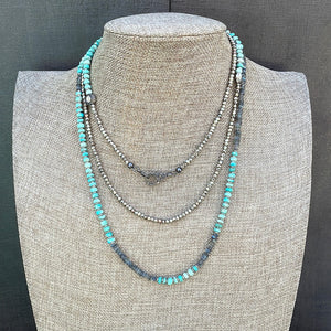 Turquoise Pyrite Simone