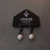 Travel Kits: Pearl Diamond Bar Earrings